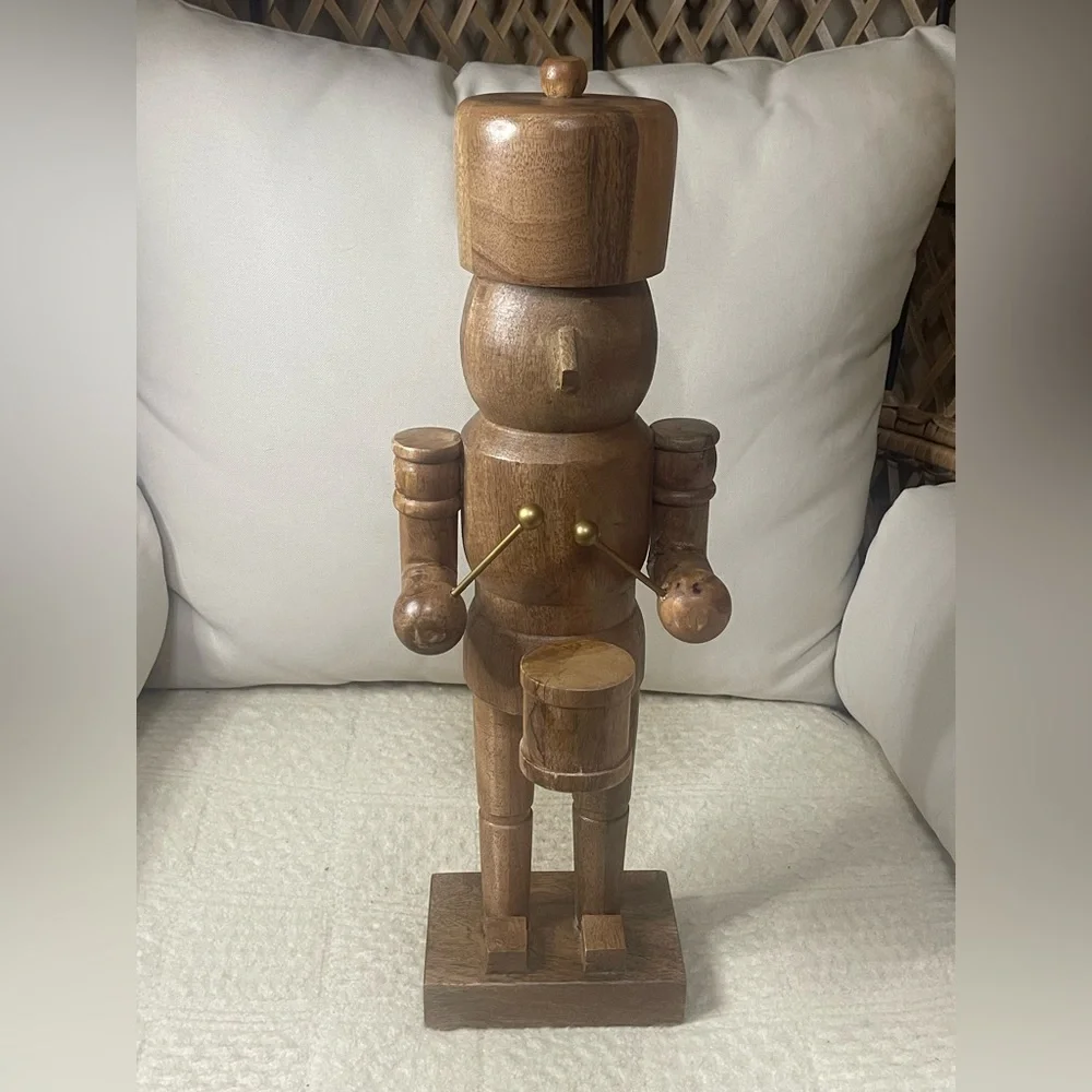 Wooden Nutcracker Figurine large 23.5” Christmas decorations drummer